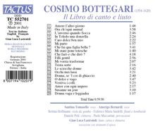 Cosimo Bottegari (1554-1620): Il Libro di Canto e Liuto, CD