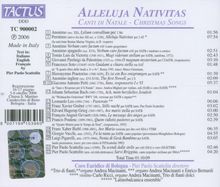 Coro Euridice di Bologna - Alleluja Nativitas, CD