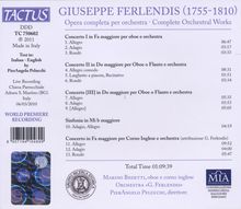 Giuseppe Ferlendis (1755-1810): Oboenkonzerte Nr.1-3, CD