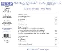 Alfredo Casella (1883-1947): Sonate für Harfe op.68, CD