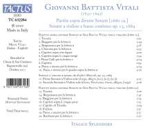 Giovanni Battista Vitali (1632-1692): Partite sopra diverse Sonate per il Violone, CD