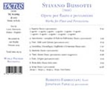 Sylvano Bussotti (geb. 1931): Kammermusik für Flöte &amp; Percussion, CD