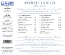 Ippolito Ghezzi (1650-1709): Dialogie Sacri &amp; Salmi a 2 Voci, 2 CDs