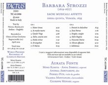 Barbara Strozzi (1619-1677): Sacri Musicali Affetti op.5 (Venedig 1655), 2 CDs