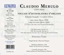 Claudio Merulo (1533-1604): Toccata d'Intavolatura d'Organo (Gesamtaufnahme), 3 CDs