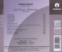 Marin Marais (1656-1728): Les Folies D'Espagne für Viola da Gamba &amp; Bc, CD