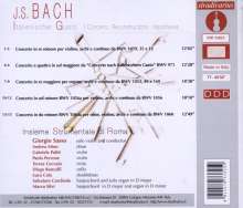Johann Sebastian Bach (1685-1750): Italienischer Gusto - Konzerte, Rekonstruktionen, Hpothesen, CD
