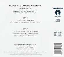 Saverio Mercadante (1795-1870): Arie &amp; Capricci, 2 CDs