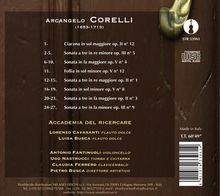 Arcangelo Corelli (1653-1713): Sonate, Ciacona e Folia für Blockflöte &amp; Bc, CD