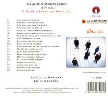 Claudio Monteverdi (1567-1643): Madrigali Libro 4, CD