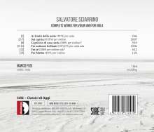 Salvatore Sciarrino (geb. 1947): Sämtliche Werke für Violine &amp; Viola, CD