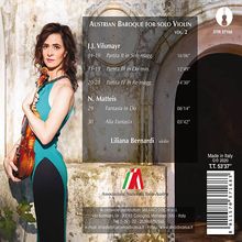 Austrian Baroque for Solo Violine Vol.2, CD