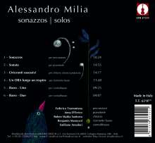 Alessandro Milia (2. Hälfte 20. Jahrhundert): Sonazzos für Schlagzeug, CD