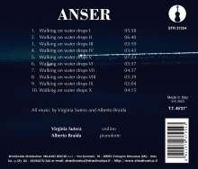 Anser - Walking on water drops, CD