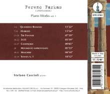 Ferenc Farkas (1905-2000): Klavierwerke Vol.1, CD
