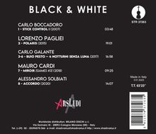 Giulio Cintoni - Black and White, CD