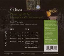 Mauro Giuliani (1781-1829): Le Rossiniane Nr.1-6, 2 CDs