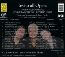 Raina Kabaivanska - Invito all'Opera, Super Audio CD