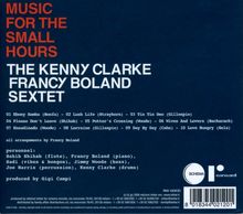 Kenny Clarke &amp; Francy Boland: Music For The Small Hours, CD