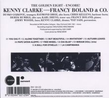 Kenny Clarke &amp; Francy Boland: The Golden Eight - Encore, CD