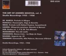Andres Segovia - The Art of Vol.4, CD