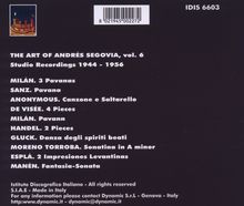 Andres Segovia - The Art of Vol.6, CD