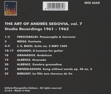 Andres Segovia - The Art of Vol.7, CD