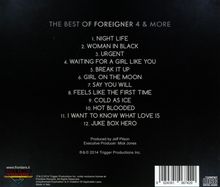 Foreigner: The Best Of Foreigner 4 And More, CD