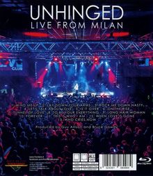 Unruly Child: Unhinged-Live In Milan, Blu-ray Disc