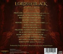 Lords Of Black: Alchemy Of Souls Part II, CD