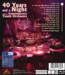 Night Ranger: 40 Years And A Night With The Contemporary Youth Orchestra, Blu-ray Disc