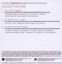 Lester Bowie (1941-1999): Complete Remastered Recordings On Black Saint &amp; Soul Note, 3 CDs