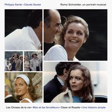 Philippe Sarde (geb. 1948): Filmmusik: Romy Schneider, Un Portrait Musical, 2 LPs