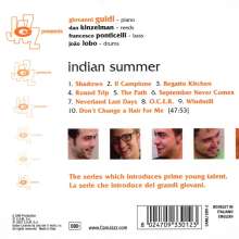 Giovanni Guidi (geb. 1985): Indian Summer, CD
