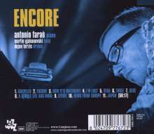 Antonio Faraò (geb. 1965): Encore, CD