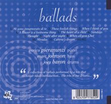Enrico Pieranunzi &amp; Marc Johnson: Ballads, CD