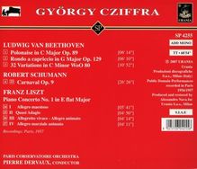 György Cziffra,Klavier, CD