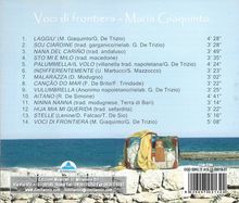 Maria Giaquinto: Voci Di Frontiera, CD