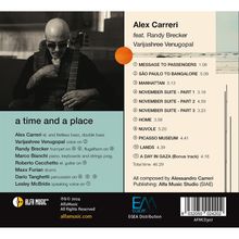 Alex Carreri: A Time And A Place, CD