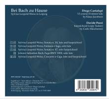 Diego Cantalupi &amp; Davide Pozzi - Bei Bach zu Hause, CD