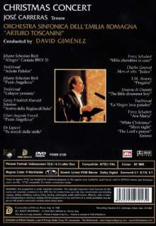 Jose Carreras - Christmas Concert, DVD