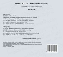 Charles Villiers Stanford (1852-1924): Sämtliche Klavierwerke Vol.1, 2 CDs