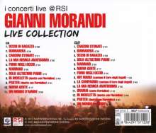Gianni Morandi: Live Collection, 1 CD und 1 DVD