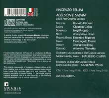 Vincenzo Bellini (1801-1835): Adelson e Salvini, 2 CDs