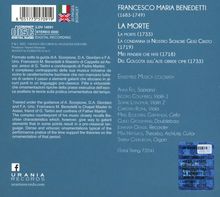 Francesco Maria Benedetti (1693-1746): Kantate "La Morte", CD