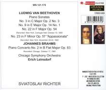 Ludwig van Beethoven (1770-1827): Klaviersonaten Nr.3,9,22,23, 2 CDs