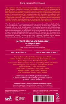 Jacques Offenbach (1819-1880): La Vie Parisienne (Deluxe-Ausgabe im Buch), 2 CDs