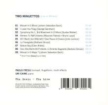 Paolo Fresu &amp; Uri Caine: Two Minuettos - Live In Milano, CD