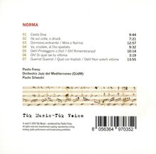 Paolo Fresu &amp; Paolo Silvestri: Norma, CD