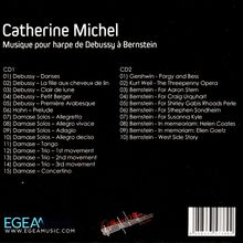 Catherine Michel - Musik für Harfe von Debussy bis Bernstein, 2 CDs